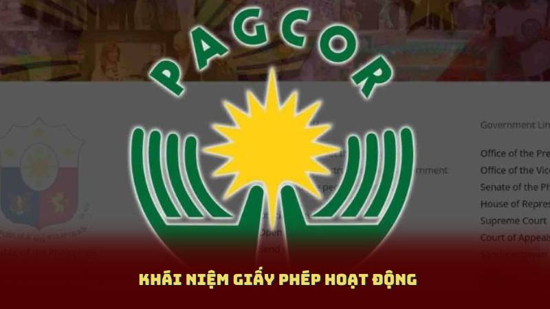 Khái niệm giấy phép hoạt động